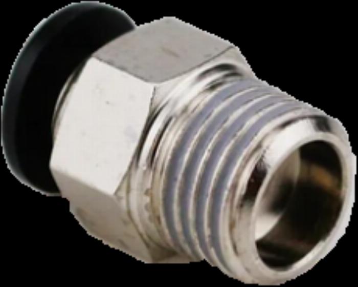 Push-in fitting male D6 M5
