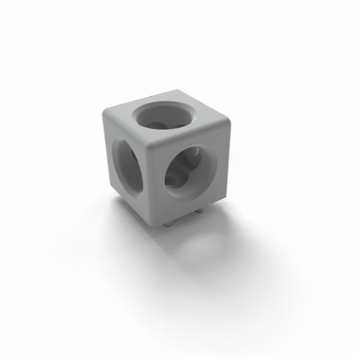 Cubo Conector 20-3D tipo-I ranura 5