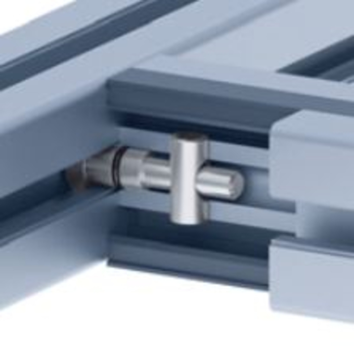 Conector rápido tipo B Ranura 10 - D9.8 - 90°.