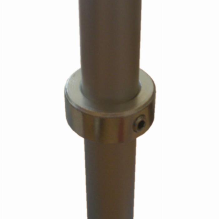 Collari zincado para tubos redondo 28