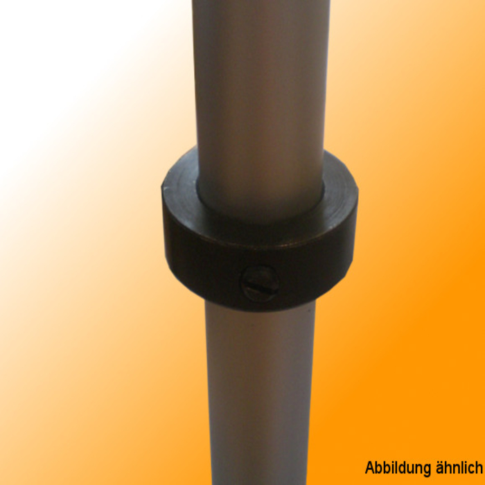 Anillo con tornillo de ajuste para tubo redondo 28 mm